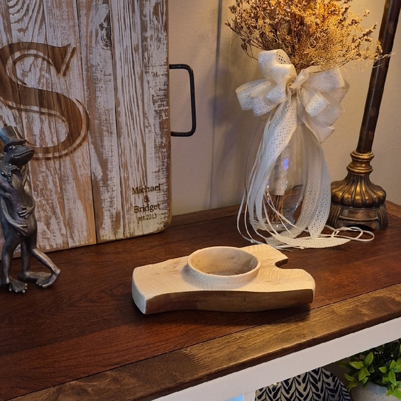 Other - Hand Turned, Hand Crafted, Hand Made Small Wooden Trinket Tray/Dish